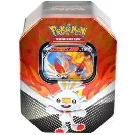 Pokemon TCG. Galar Partner Tin: Scorbunny (Cinderace V)